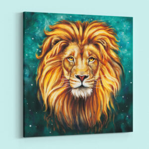Abstract Art of Lion