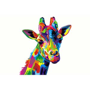 The colorful Giraffe