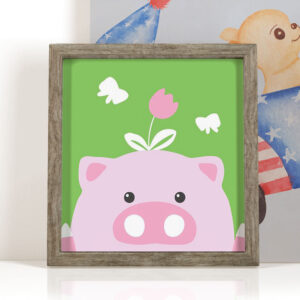 Cheerful Pig