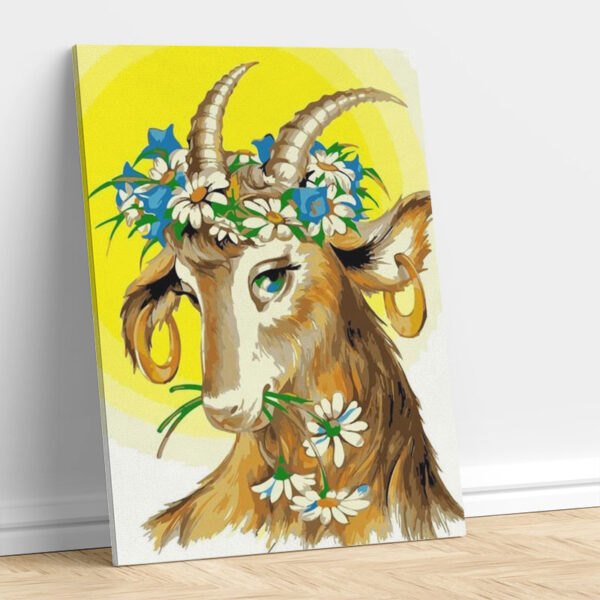 Decorated Goat