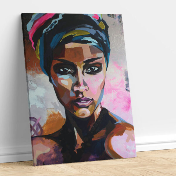 Abstract African Woman
