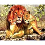 Amazing Lion family