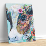 Beautiful Abstract Cow