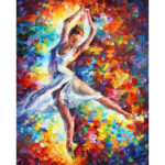 Abstract Dancing Woman