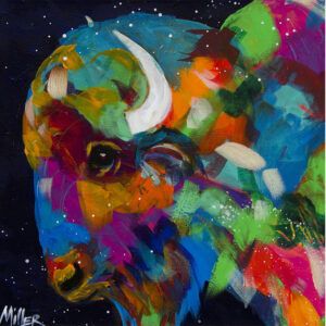 Abstract Buffalo
